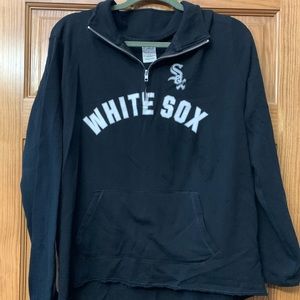 PINK white sox sweatshirt